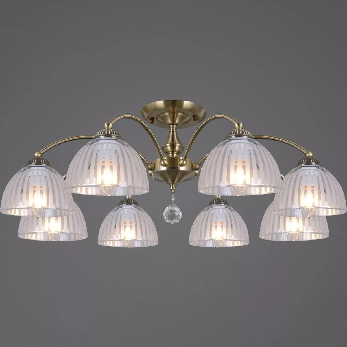 

Потолочная люстра Illumico IL0564-8CSQ-25AB ELITE