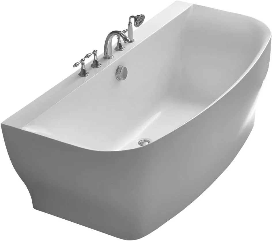 

Акриловая ванна BelBagno BB74-1650, Белый