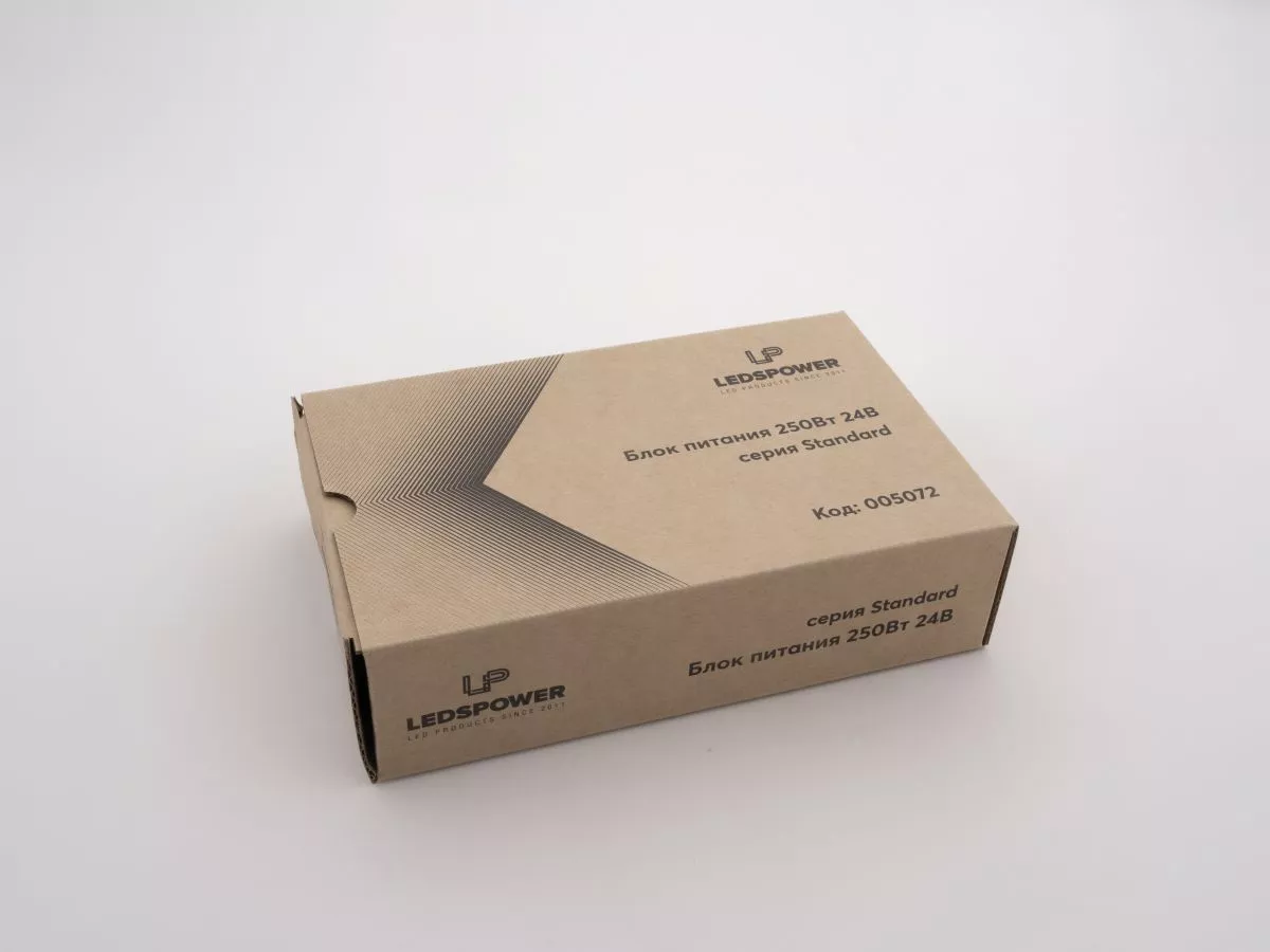 Блок питания LEDS POWER 250Вт 24В Standard 005072