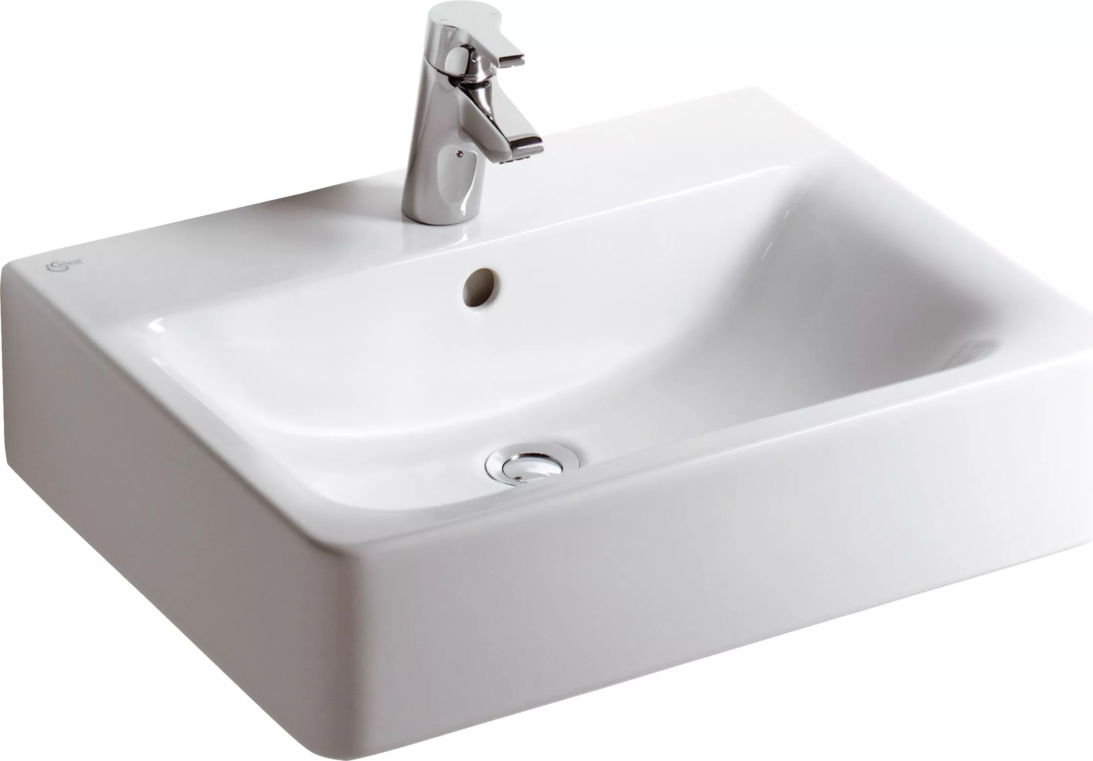 

Раковина подвесная Ideal Standard Connect Cube 55 белый