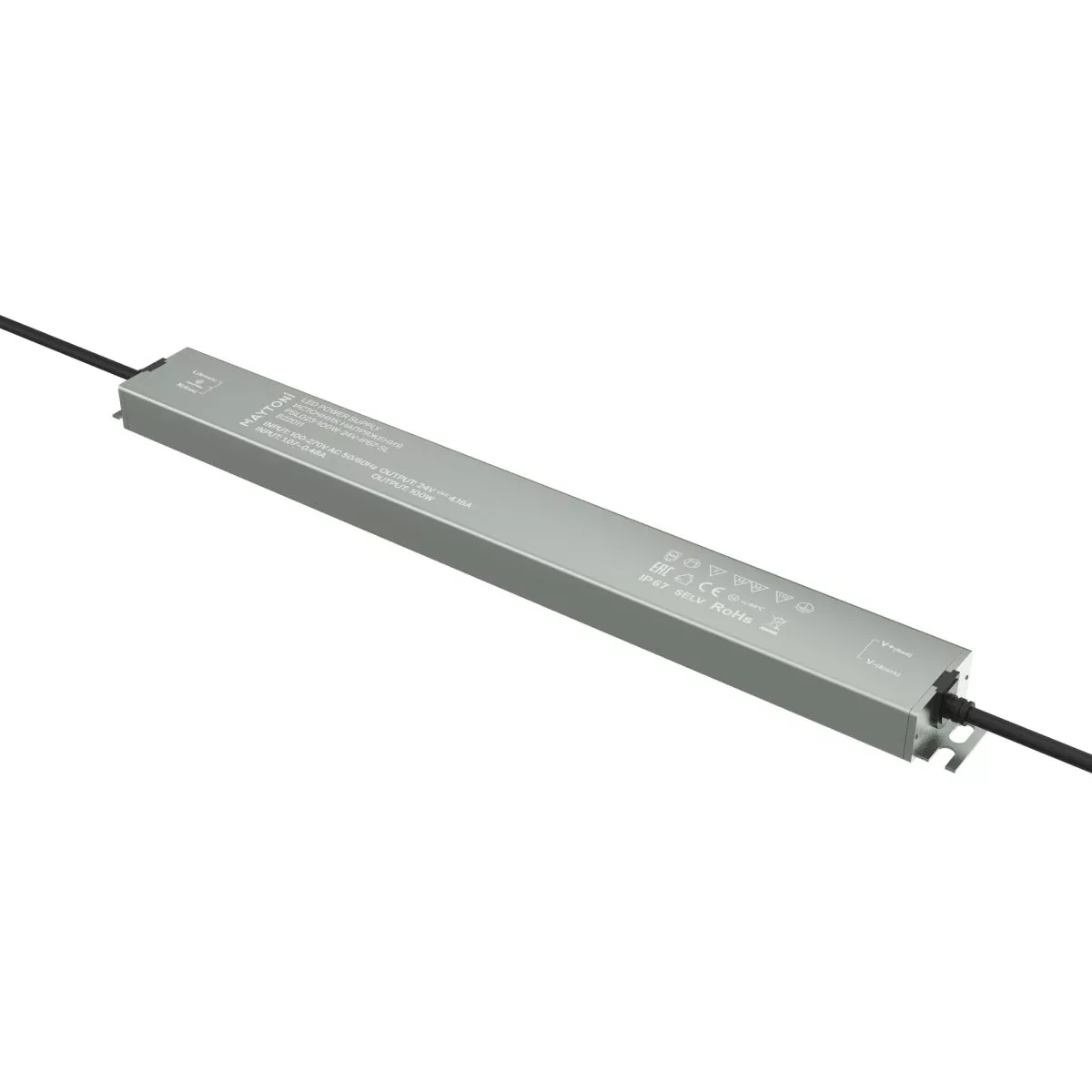 

Блок питания Maytoni Led Strip PSL023 24В 100Вт IP 67 822011