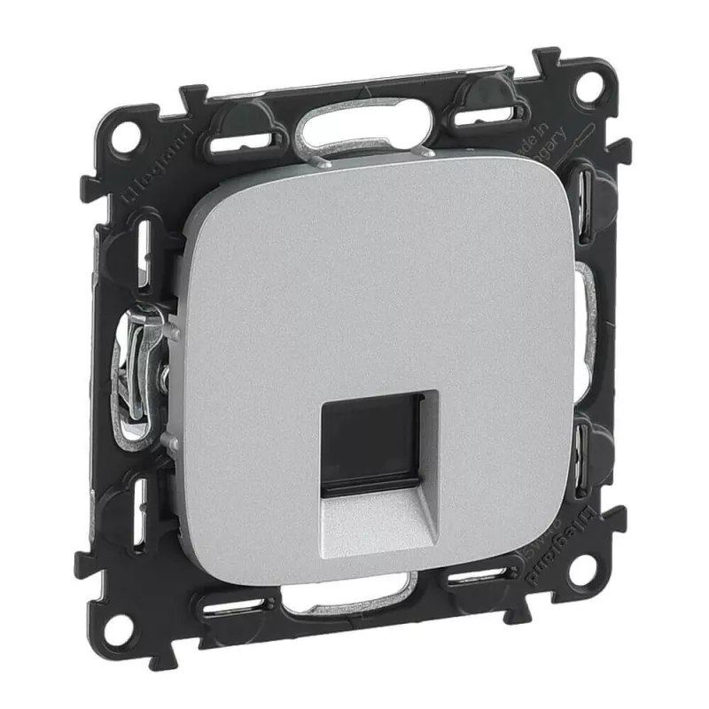 

Информационная розетка RJ45 Legrand Valena Allure алюминий 753940