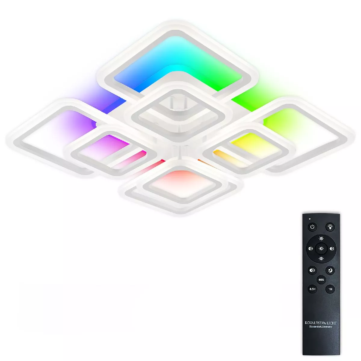 

Потолочная люстра Natali Kovaltseva Spektr LED LAMPS 81108/6C