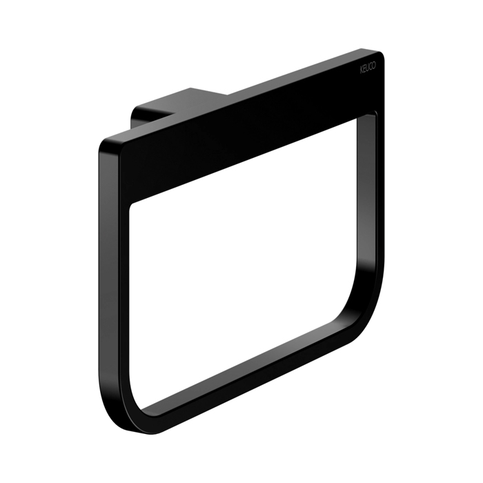 

14621370000 AVENO Кольцо для полотенца с клеевым комплектом, черный матовый