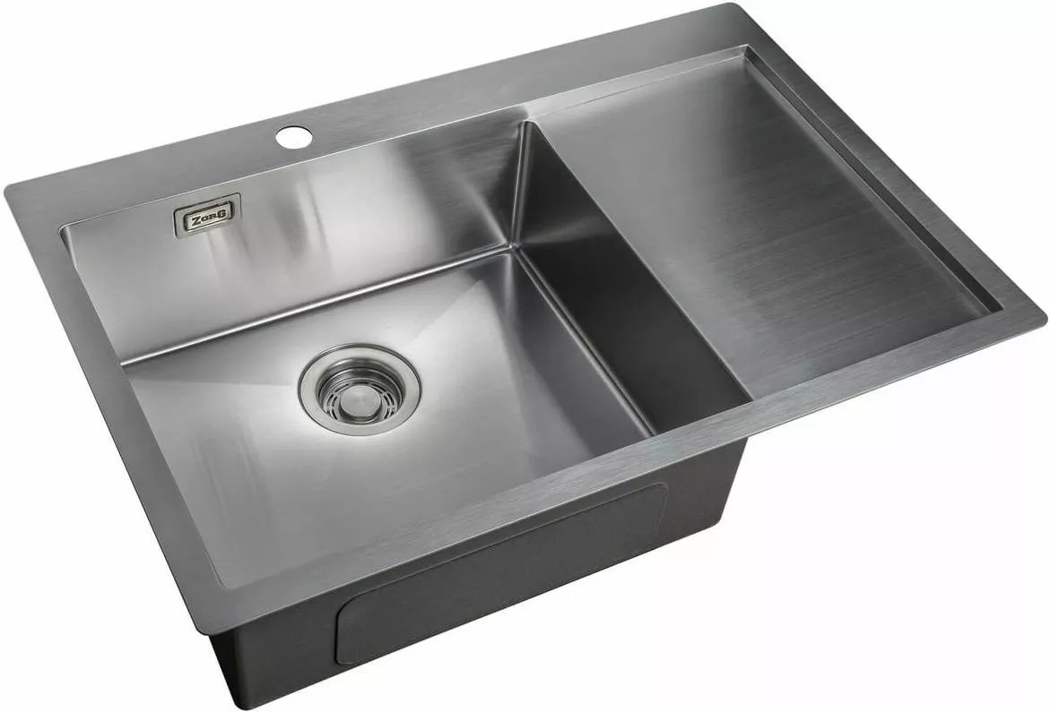 Металлические мойки Мойка кухонная Zorg Light ZL R 780510-L