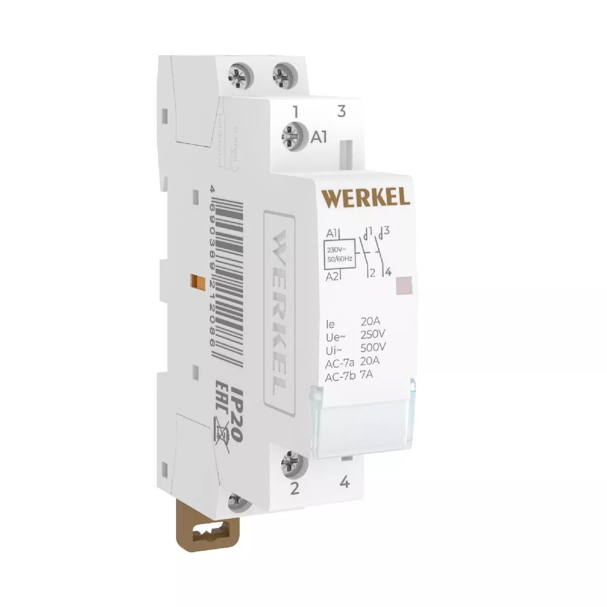 

Контактор модульный Werkel W941M20O 4690389212086 a069473
