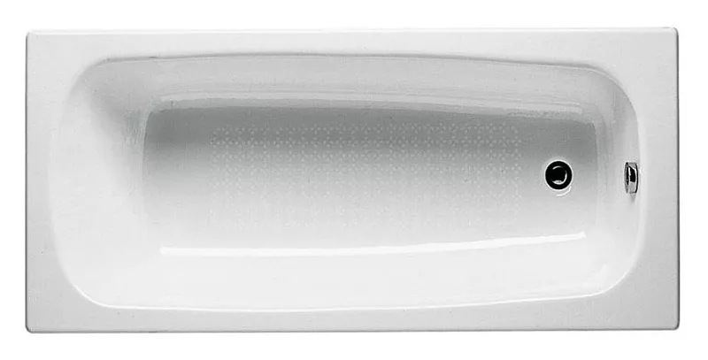 Чугунная ванна Roca Continental 140x70 см (212914001), цвет белый - фото 1