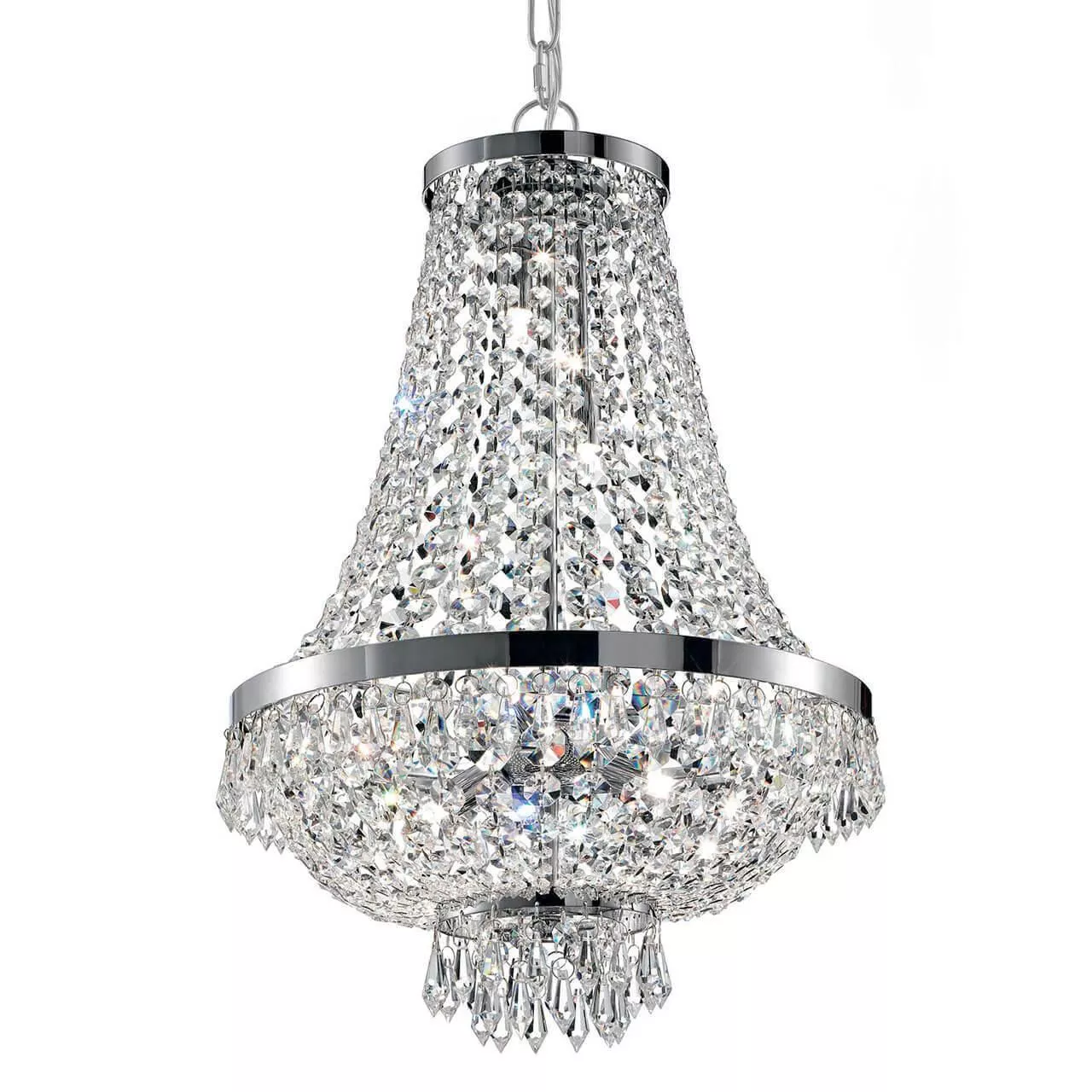

Подвесная люстра Ideal Lux Caesar SP6 Cromo 033532