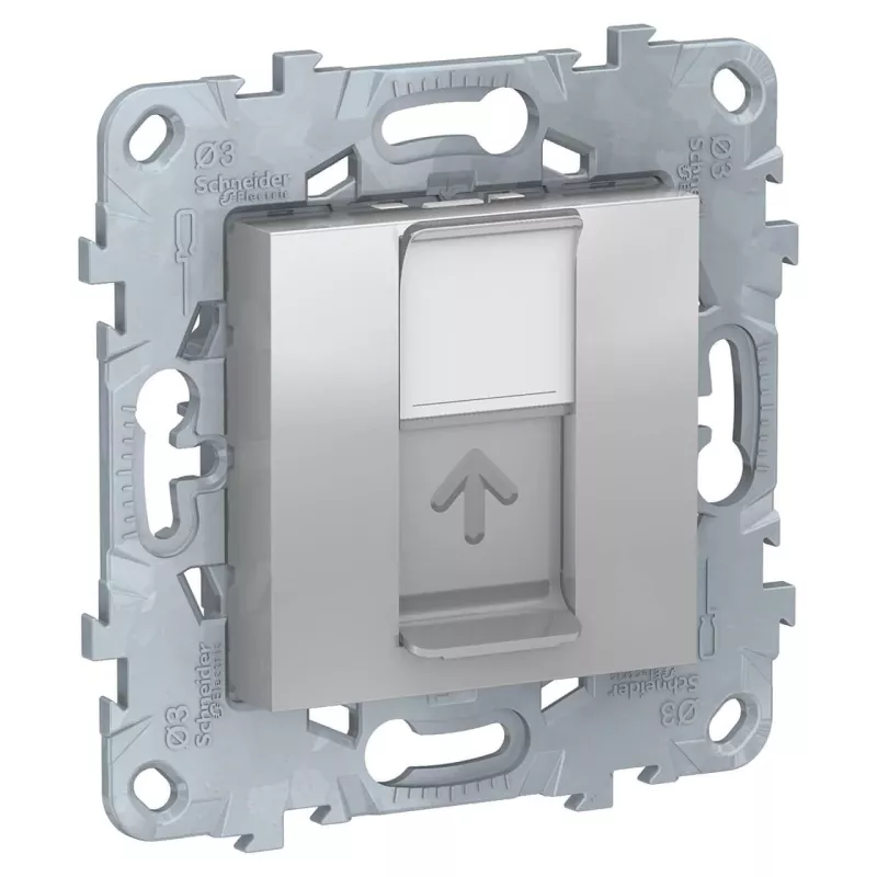 

Розетка компьютерная RJ45 Schneider Electric Unica New Cat. 5e UTP NU541130