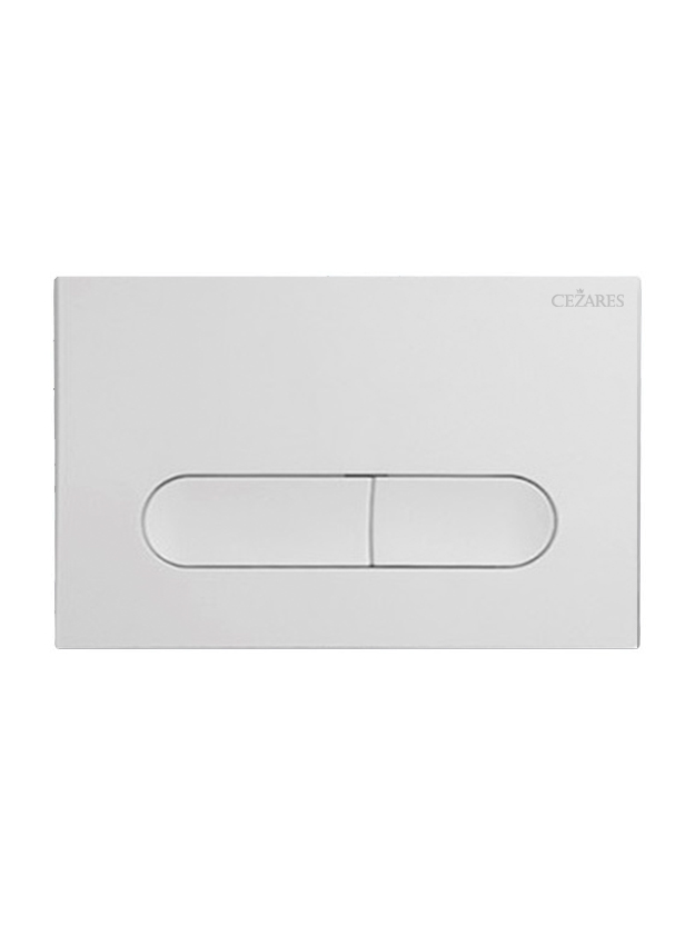 LINER-BTN-BL Кнопка смыва CEZARES LINER, белый глянец
