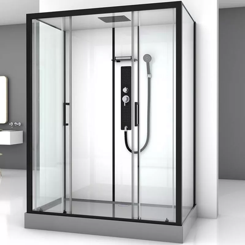 

Душевая кабина Black&White Galaxy 85х160 черная с гидромассажем