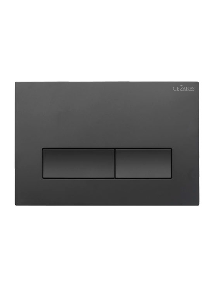 SLIDER-BTN-NOP Кнопка смыва CEZARES SLIDER, черный матовый
