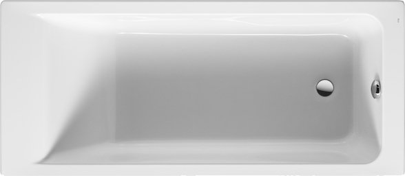 Акриловая ванна Roca Easy 170x75 см (ZRU9302899), белый, акрил  - купить со скидкой