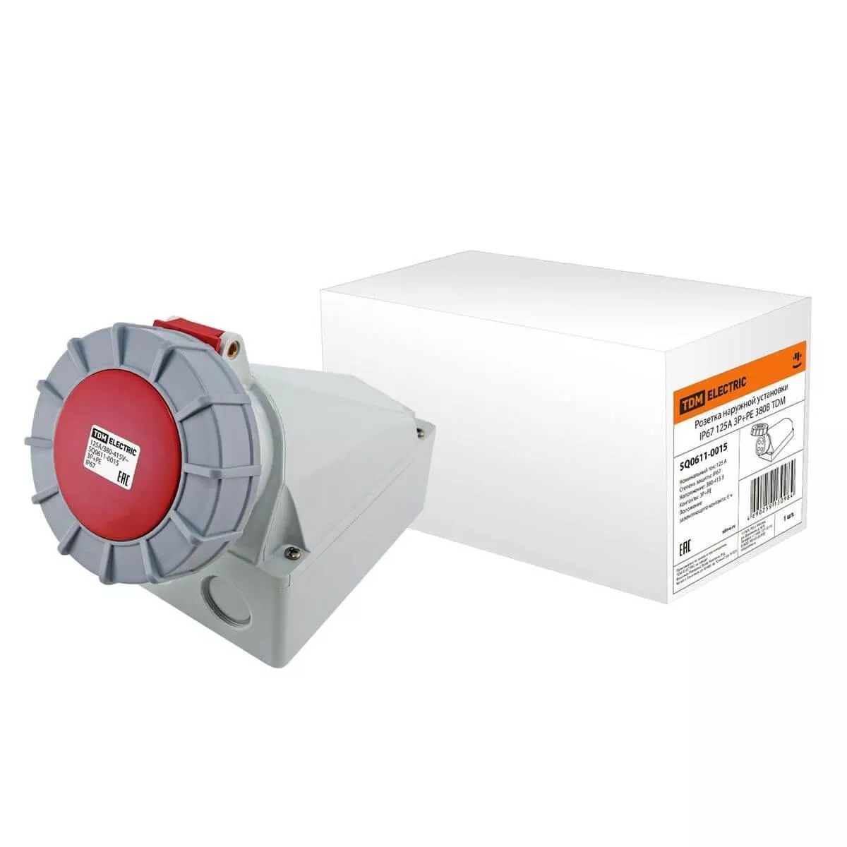 

Розетка 3Р+РЕ TDM Electric SQ0611-0015