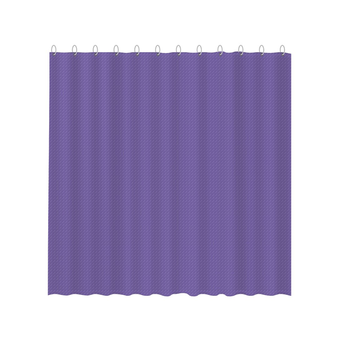 Шторка для ванной FIXSEN фиолетовая (FX-3003P) - фото 1