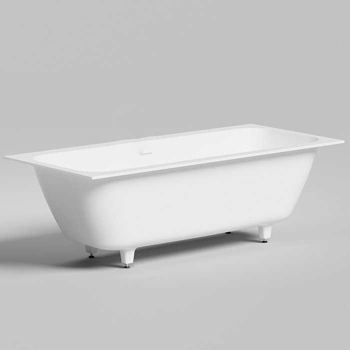 

Ванна из искусственного камня Salini Orlando Axis Kit 180x80 103312M