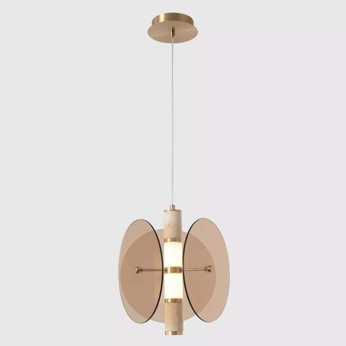 

Подвесной светильник Crystal Lux AMARILLO SP12W LED BRASS