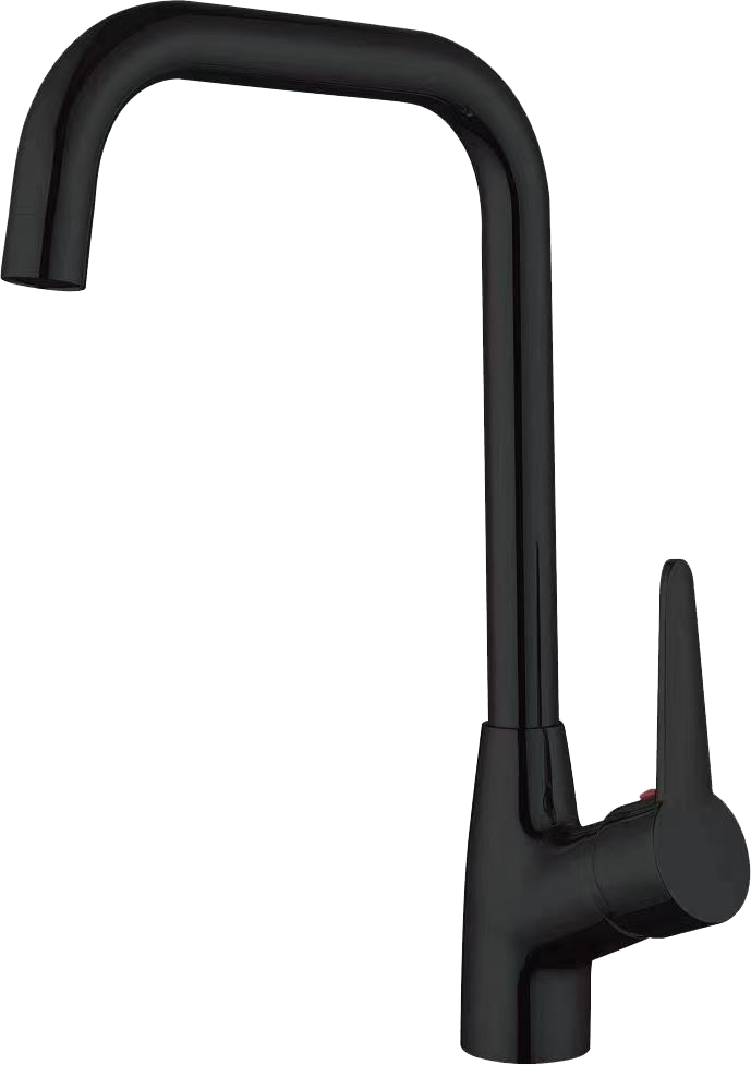 

Смеситель для кухни STWORKI WFD04007GA черный матовый