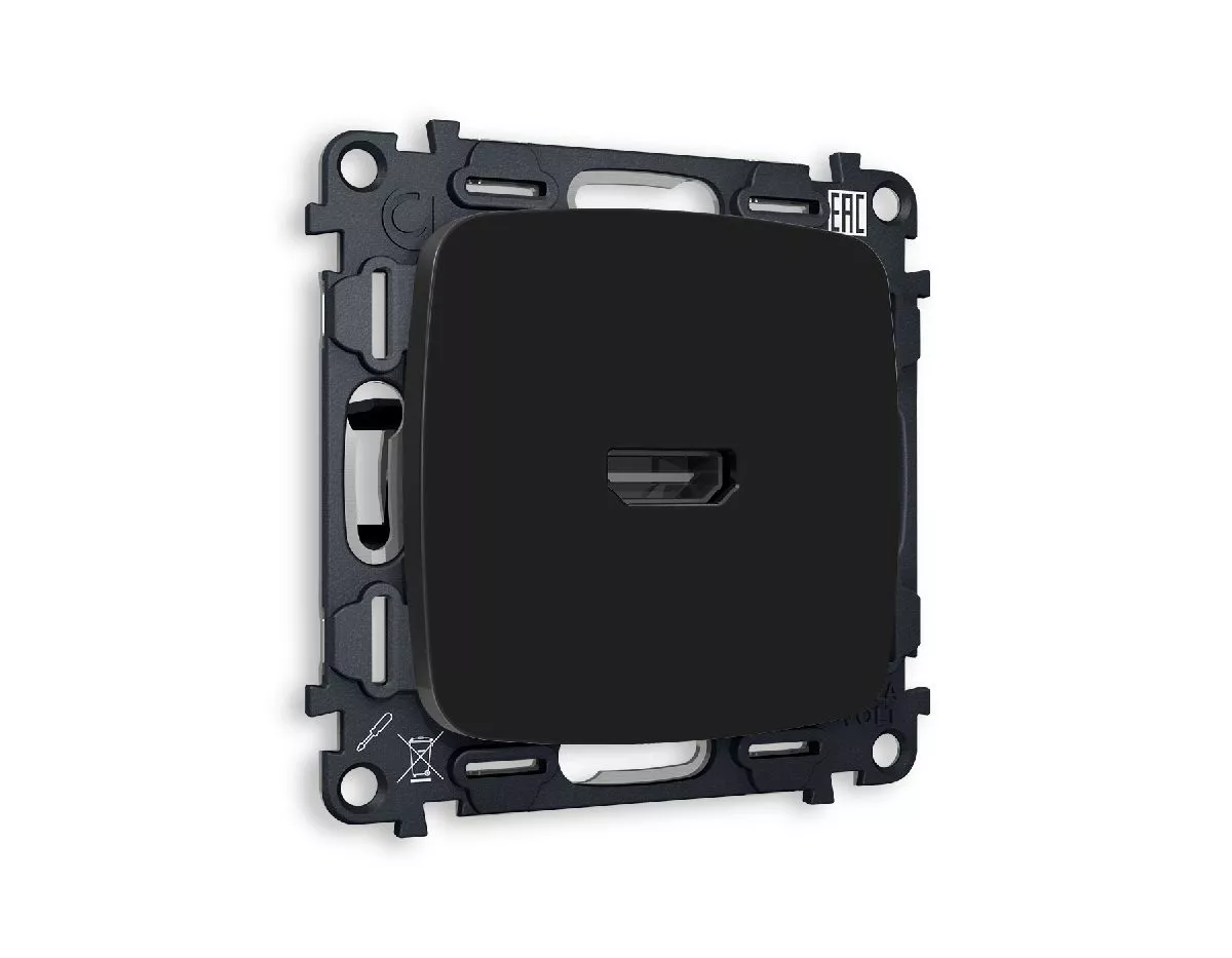 

Комплект механизма розетки HDMI 2.0 40V/500mA 2.0GHz 5-18Gbit/s Ambrella Volt Omega MO814010