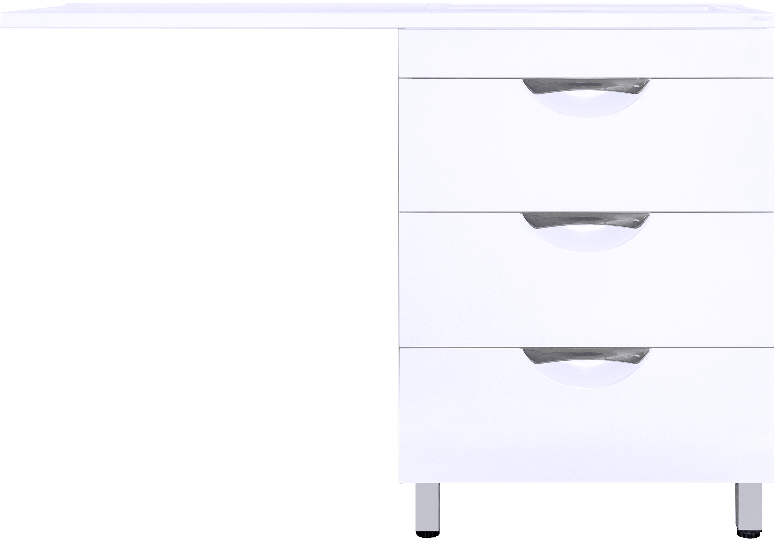 

Тумба с раковиной Style Line Жасмин 60 Люкс Plus белая, для стиральной машины R