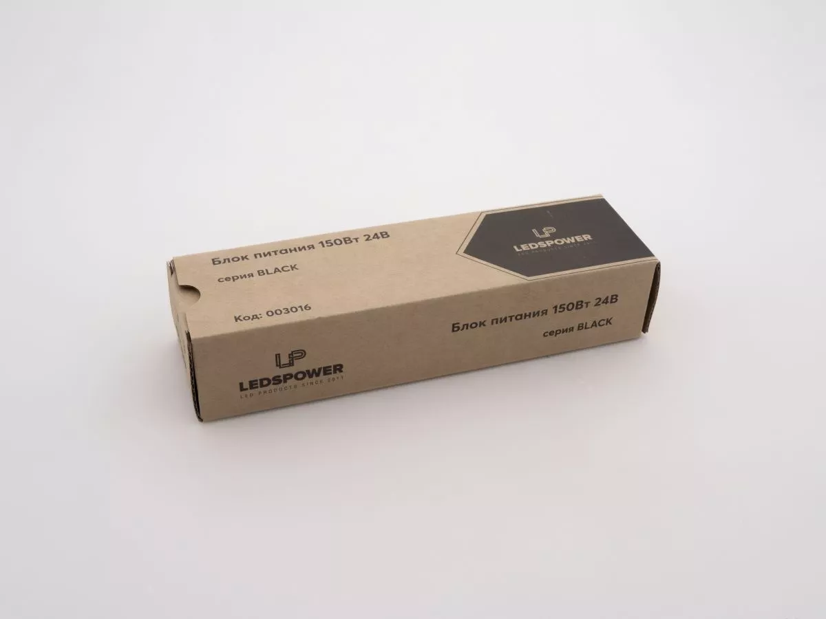 Блок питания LEDS POWER 150Вт 24В BLACK 003016