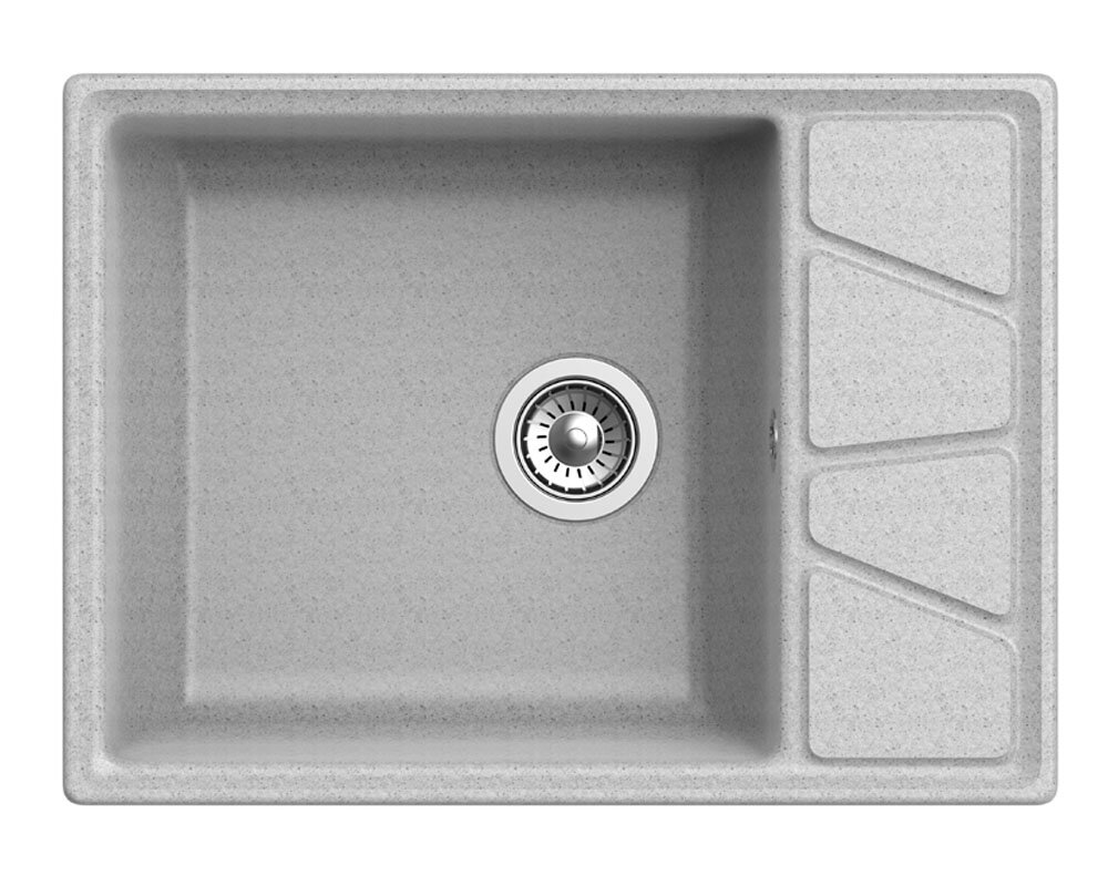 Кухонная мойка GranFest VERTEX 680L, серый
