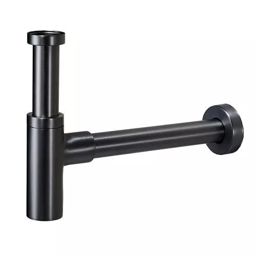 

Сифон для раковины Black&White Universell черный матовый