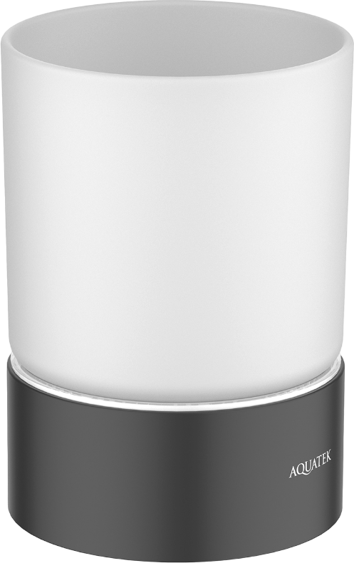 

Стакан AQUATEK Лира AQ4428MB матовый черный