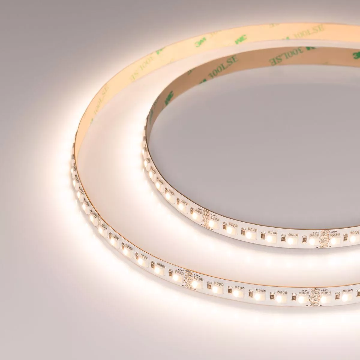 

Светодиодная лента Arlight 5W/m 120Led/m 4040SMD разноцветный/теплый белый 5M RT-H120-10mm 24V RGBW-Warm-4-in-1 048746