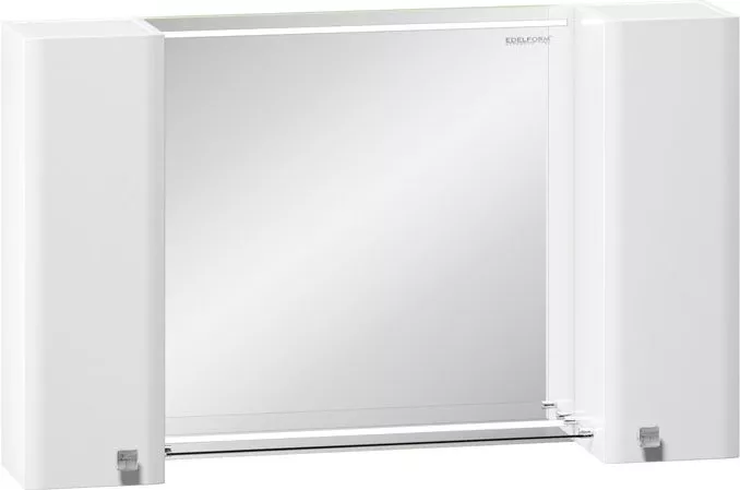 

Зеркало-шкаф Edelform Nota 105 белое, с подсветкой, Белый