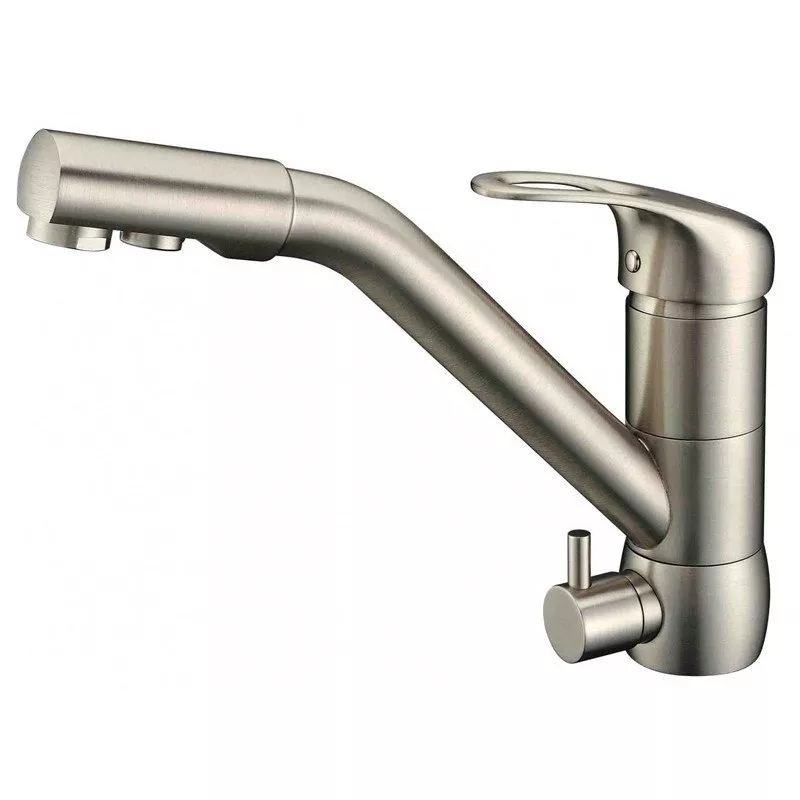 

Смеситель Zorg Clean Water ZR 400 KF-12 satin для кухонной мойки