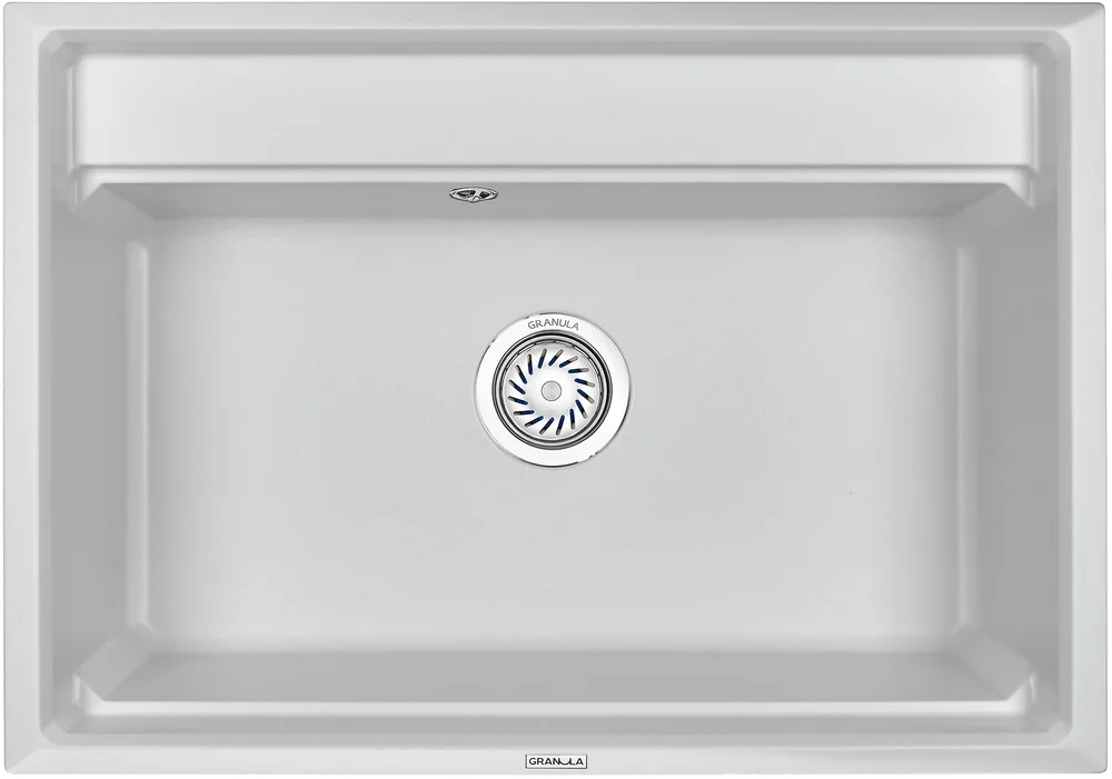 

Мойка кухонная Granula Kitchen Space 73х51 белый матовый
