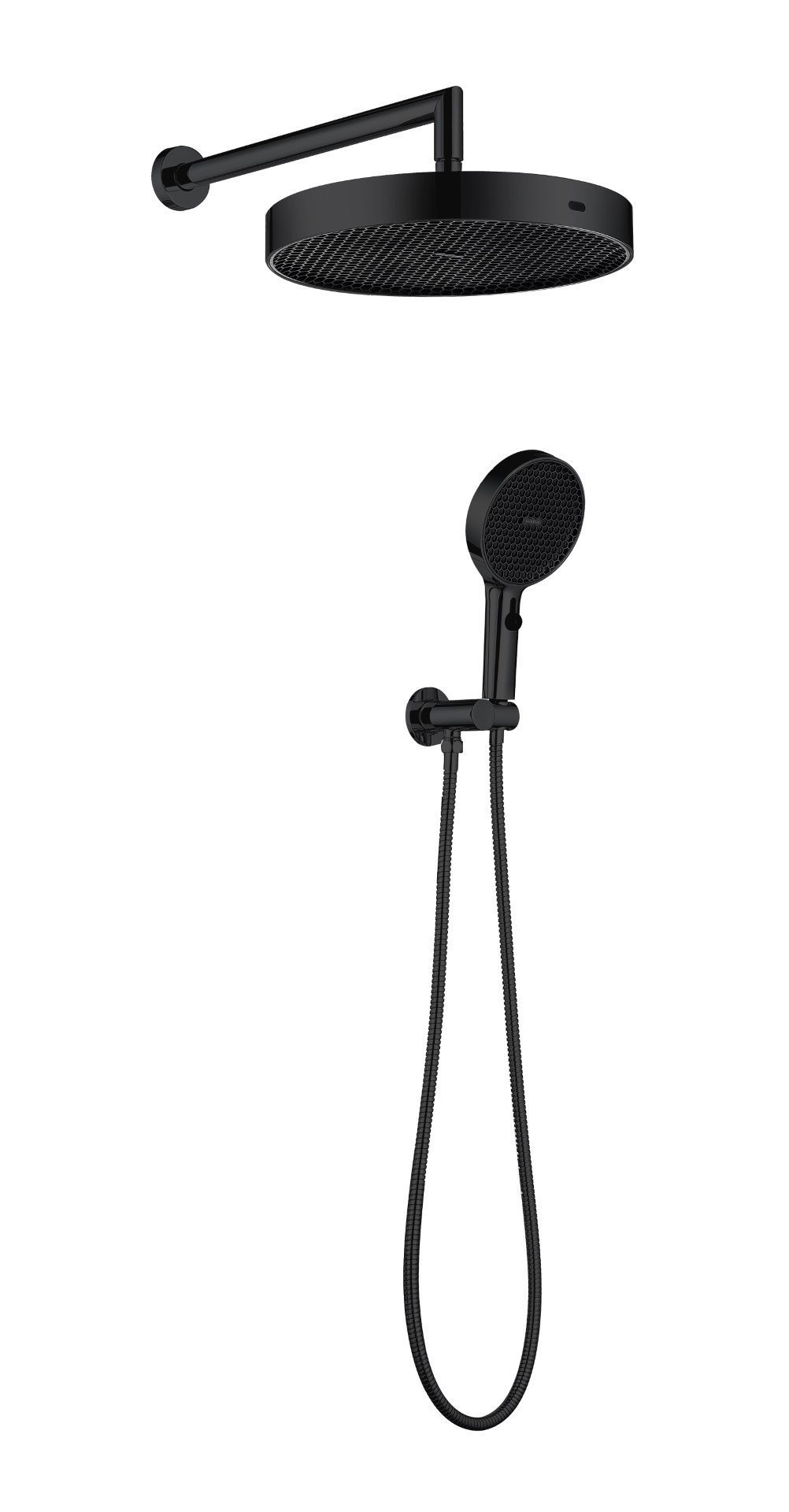 

Душевой гарнитур Boheme Cell 427-SGM глянцевый антрацит