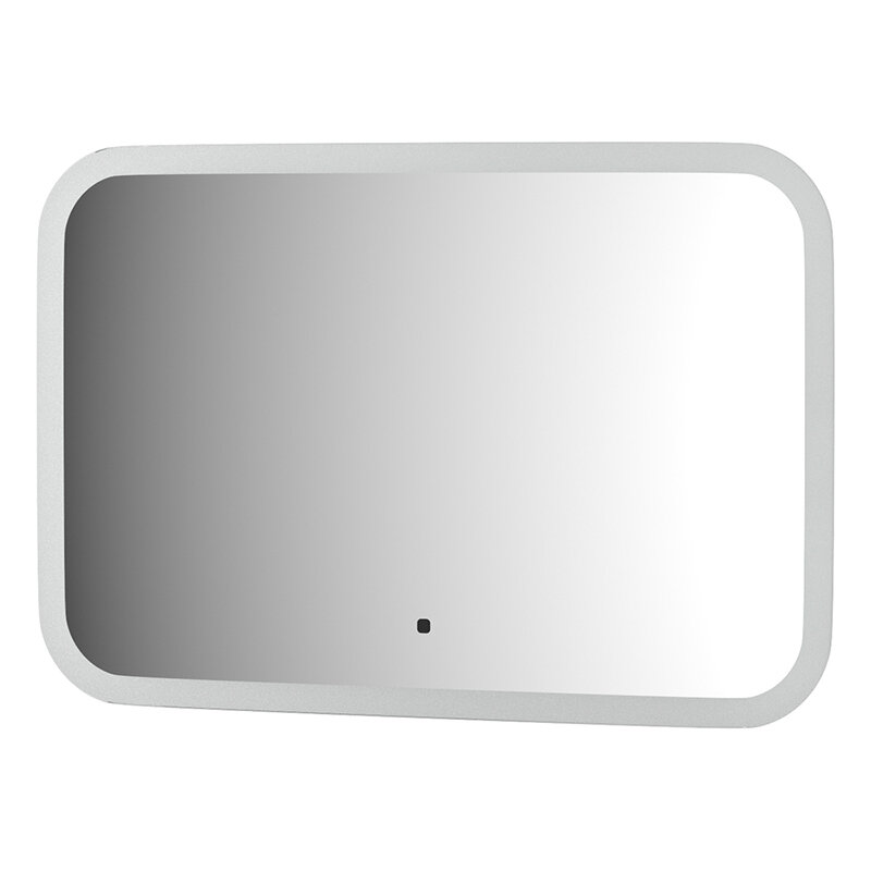 Зеркало с матированием и LED-подсветкой 17W (60x40 cm) (ИК - выключатель) (Теплый белый свет) (DEFESTO)