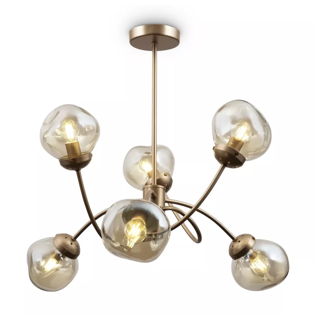 

Люстра на штанге Freya Volani FR8017PL-06MG