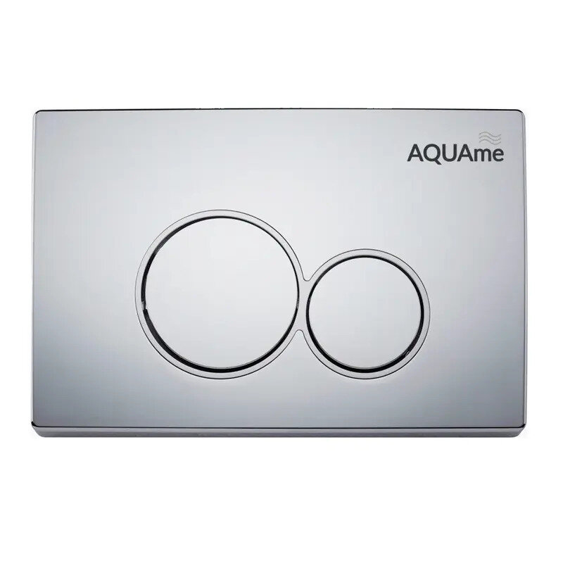 AQM4101CR Панель смыва AQUAme, хром