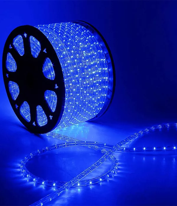 

Светодиодный дюралайт Laitcom (LTC) 220В 36 LED/м 2,4 Вт/м Синий 100м IP65 F3-H1-220V-B