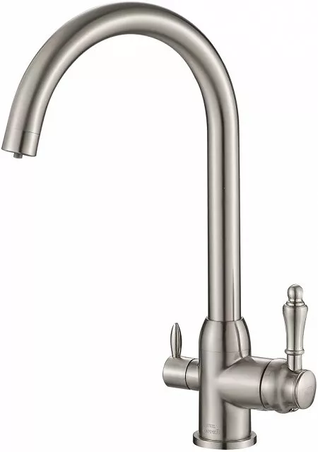 

Смеситель для кухни Steel Hammer SH 723 SATIN с подключением к фильтру хром, сатин