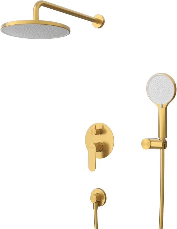 

Душевой комплект Cezares Stylus STYLUS-DSET-BORO С ВНУТРЕННЕЙ ЧАСТЬЮ, брашированное золото