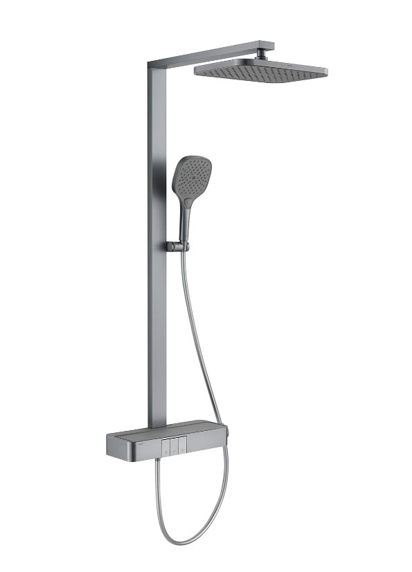 

Душевая стойка ARROW AMG13GH872GG с термостатом, серый