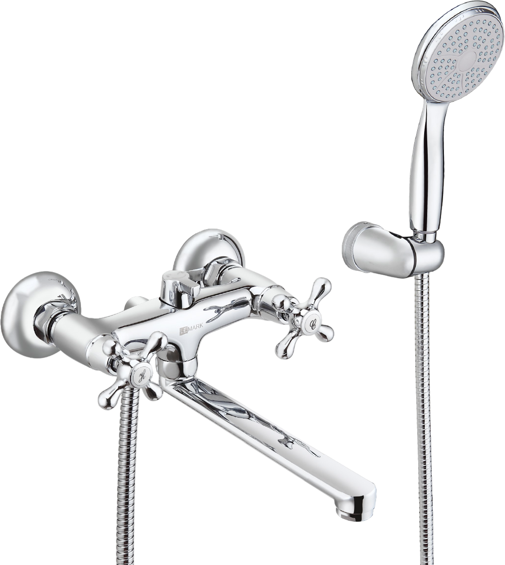 

Смеситель с длинным изливом для ванны Lemark Standard LM2113C хром