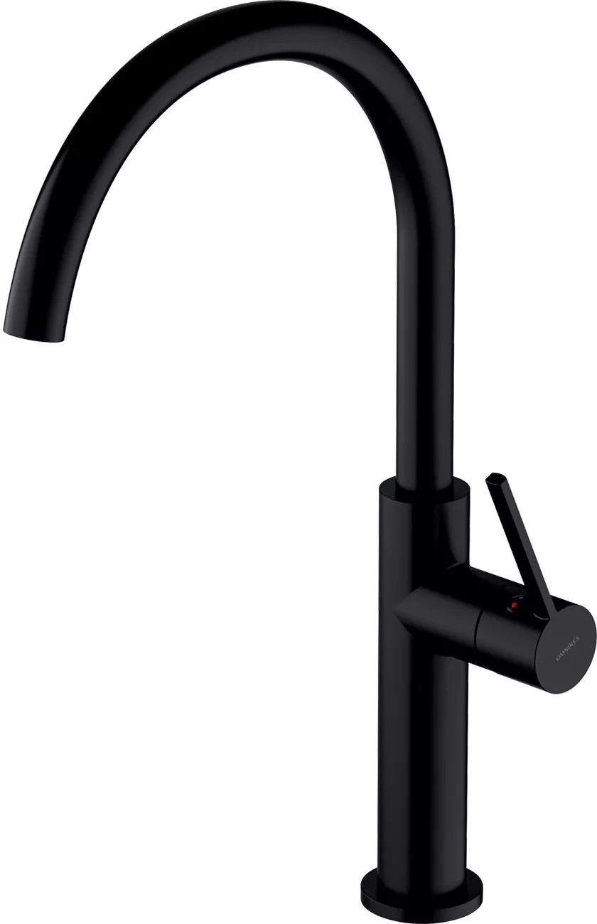 

Смеситель Omnires Tula TL6050BL для кухонной мойки, чёрный
