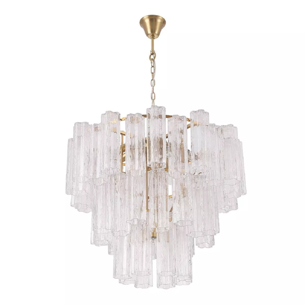 Каскадные люстры  Santehnika Room Каскадная люстра Crystal Lux Rose SP15 BRASS