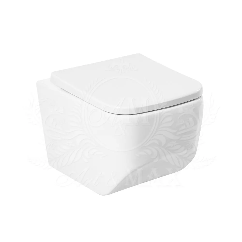 

LIBERTY AM015CHR Чаша унитаза подвесного, безободкового ART&MAX