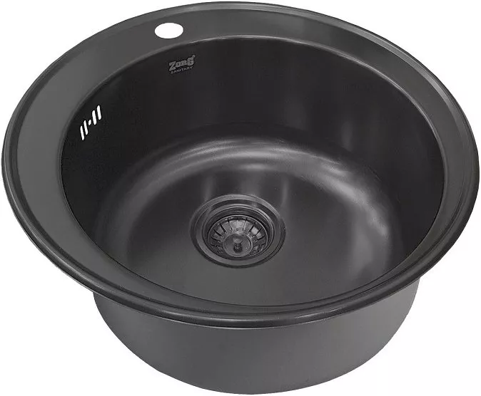 Металлические мойки  Santehnika Room Мойка кухонная Zorg Light SZR-510/205 GRAFIT