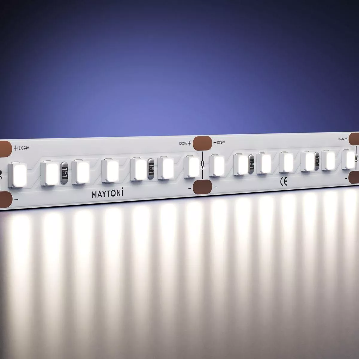 

Светодиодная лента Maytoni 17W/m 168LED/m 2835SMD дневной белый 5M 201092