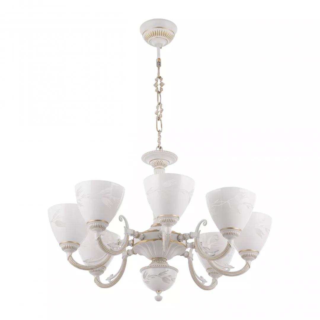 

Подвесная люстра Arte Milano 343659/8 WT+G