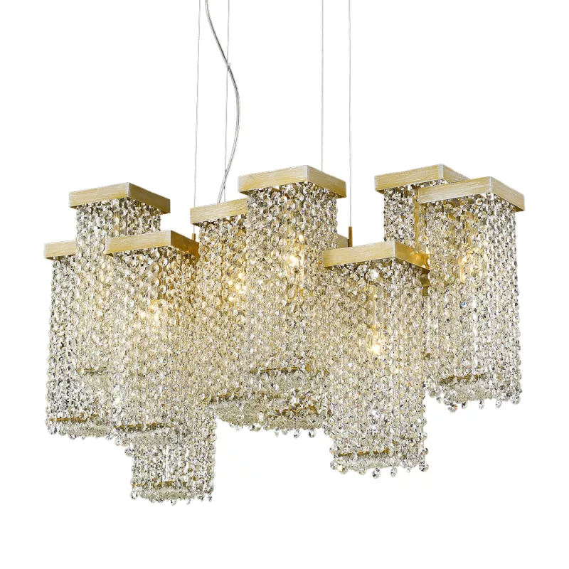

Подвесная люстра Delight Collection PR68065-12 gold