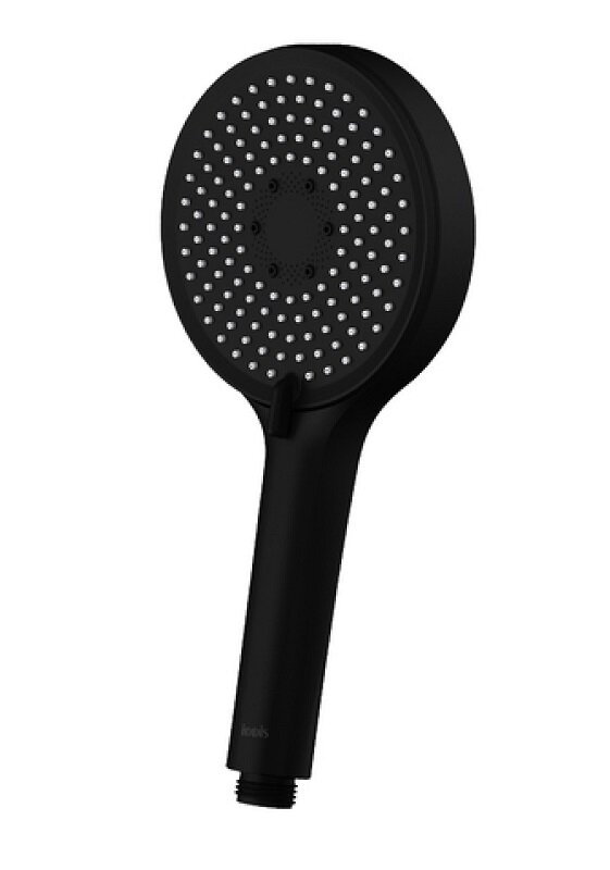 Лейка для душа, черная матовая, Optima Home, IDDIS, OPH3FB0i18