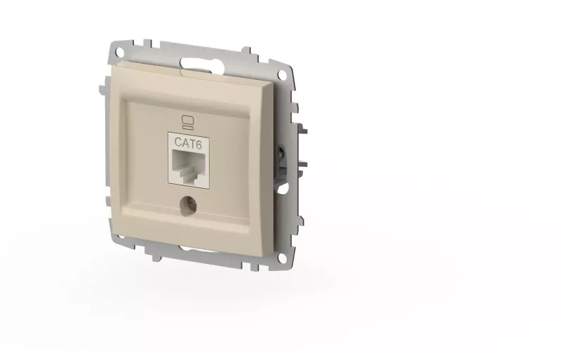 

Розетка компьютерная (Cat 6) ELBI Zena Vega 609-010300-247